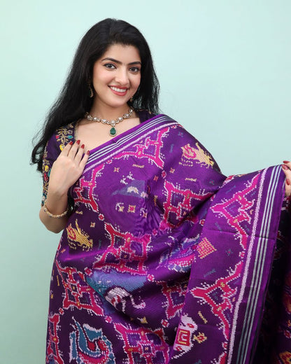 Patola saree with blouse