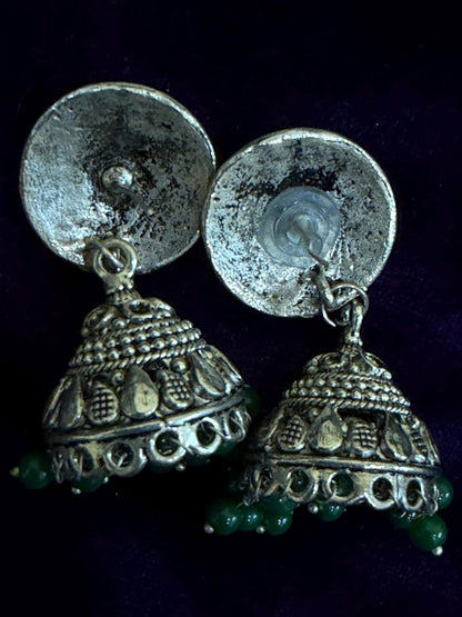 Diamond Earrings Bridal Jewelry Costume silver jewelry Alloy based Jewelry  - SHABURIS Fashion Jewelry