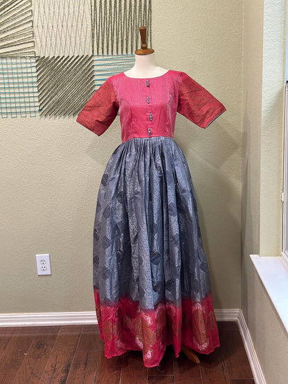 Long Dress –  Party Wear Dress - Festive & Wedding Ethnic Wear