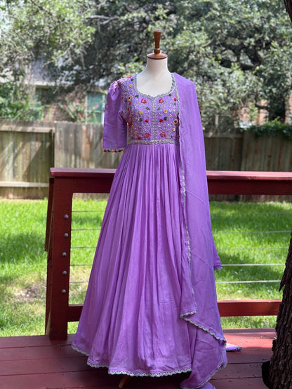 Long Dress –  Party Wear Dress - Festive & Wedding Ethnic Wear