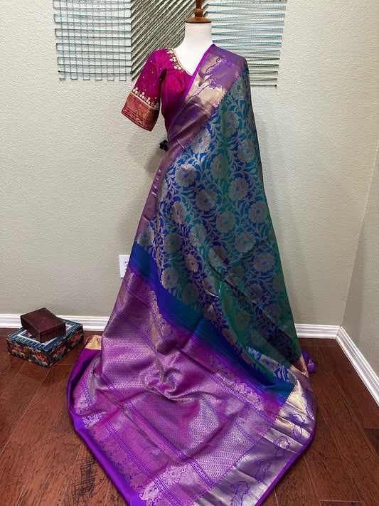 Kanjivaram Silk Saree  - Festive & Wedding Ethnic Wear