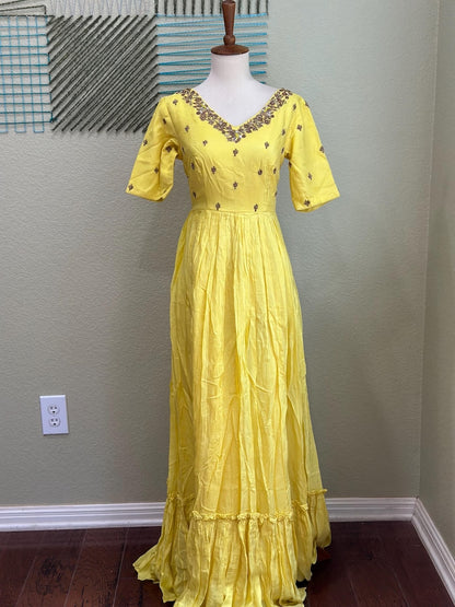 Long Dress –  Party Wear Dress - Festive & Wedding Ethnic Wear