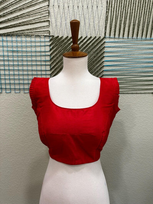 Cocktail Blouse for Saree – Pattern Blouse- Artisan Silk Blouse – Festive & Wedding Ethnic Wear