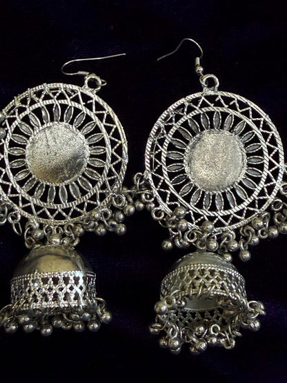Diamond Earrings Bridal Jewelry Costume silver jewelry Alloy based Jewelry  - SHABURIS Fashion Jewelry