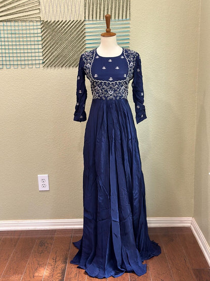 Long Dress –  Party Wear Dress - Festive & Wedding Ethnic Wear