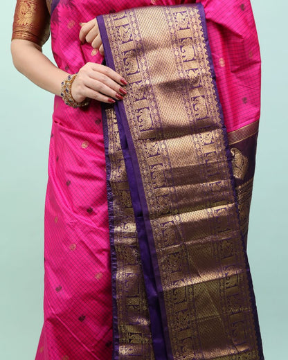 Gadwal saree with Blouse