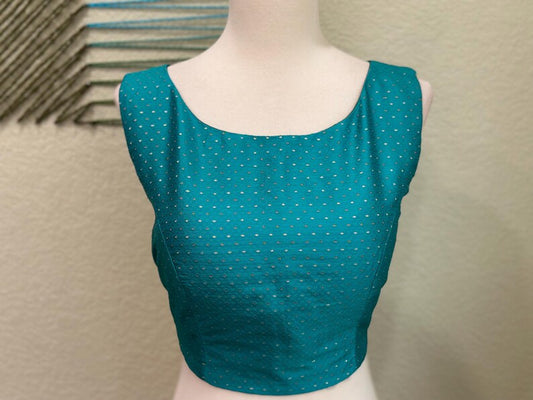Cocktail Blouse for Saree – Pattern Blouse- Artisan Silk Blouse – Festive & Wedding Ethnic Wear