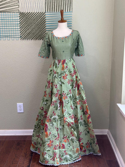 Long Dress –  Party Wear Dress - Festive & Wedding Ethnic Wear