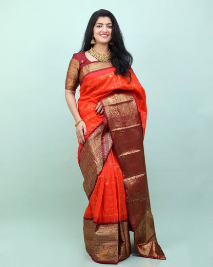 Gadwal saree with Blouse