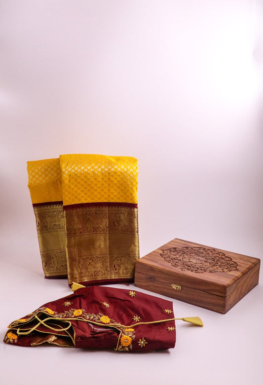 Kanjivaram Silk Saree  - Festive & Wedding Ethnic Wear
