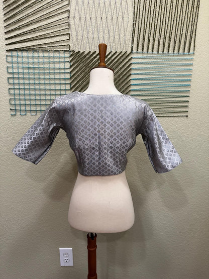 Cocktail Blouse for Saree – Pattern Blouse- Artisan Silk Blouse – Festive & Wedding Ethnic Wear