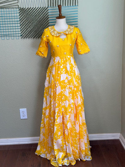 Long Dress –  Party Wear Dress - Festive & Wedding Ethnic Wear