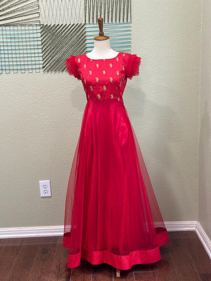Long Dress –  Party Wear Dress - Festive & Wedding Ethnic Wear