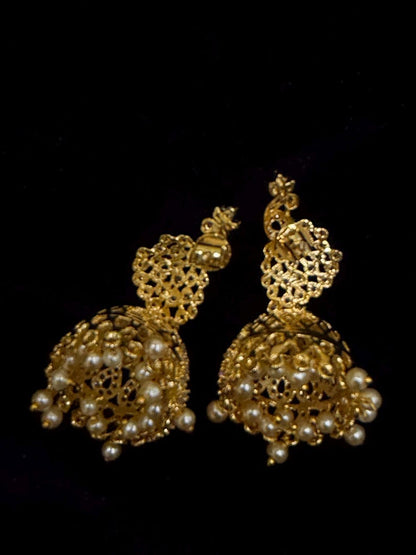 Diamond Earrings Bridal Jewelry Costume silver jewelry Alloy based Jewelry  - SHABURIS Fashion Jewelry