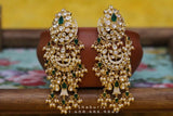 Chandbali , Latest Indian Jewelry,South Indian Jewelry,Pure silver Jhumkas Indian,Indian Earrings,Indian Wedding Jewelry -NIHIRA-SHABURIS