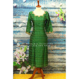 Green salwar kameez,Indian Designer Kurta,Indian Dress for women,Indian Stitched Dress for Women, Indian ikkat kurta Dress yellow leggin