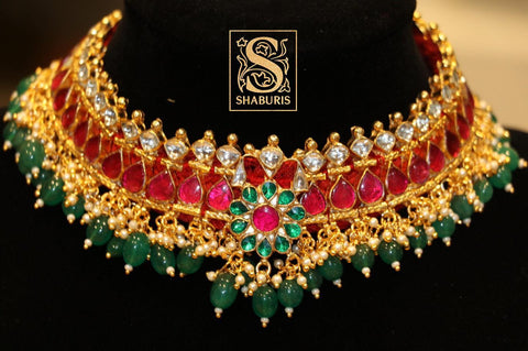 Latest Indian Jewelry,Gold Plated Jewellery Indian ,Artificial Jewellery,lyte weight Indian Bridal,Indian Wedding Jewelry-NIHIRA-SHABURIS