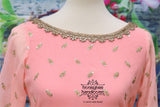 Pink kameez with sharara | sharara pants  | Indian Designerwear | Indian Bridal Dress | salwar suit | kameez |HoneyBee Handlooms