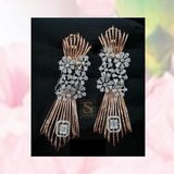 Latest Indian Jewelry,Pure Silver Jewellery Indian,Diamond look Earring,Kundan earrings,Indian Bridal,Indian Wedding Jewelry-NIHIRA-SHABURIS