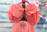 kids long frcok | Indian Kidswear | Indian Kids frock | Indian dress |maxi dress |Georgette dress | HoneyBee Handlooms