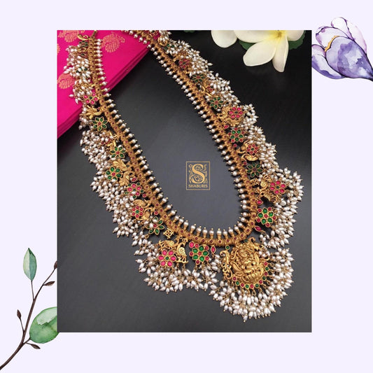 Guttapusalu,925 silver 22 kt gold plated Jewelry-SHABURIS