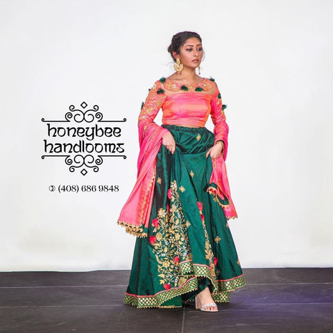 Pattu Langa Designs – Girls Ethnic Wear/Indian Tradition - Happiest Ladies