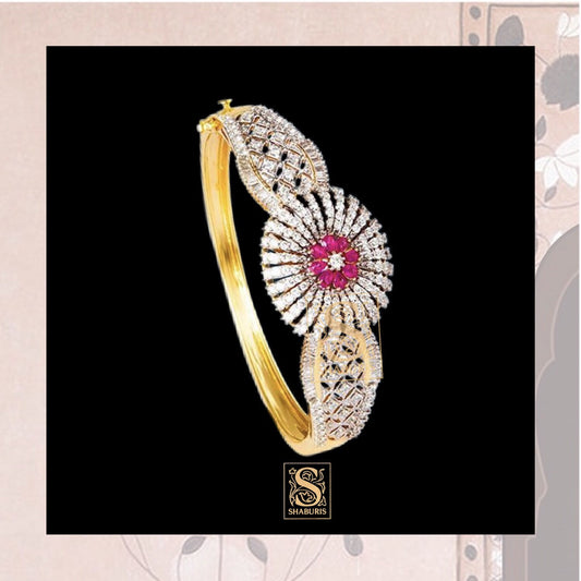 Indian Jewellery Designs,South Indian Jewellery,South Indian Jewelry,Bracelet Bangle,latest indian jewellery Designs - NIHIRA-SHABURIS