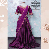 Indian Lehenga | Halfsaree | Teens Lehenga| Silk Lehenga | Silk Pavada | Designer Lehenga | Langa Voni | Traditional Lehenga | Indian Dress