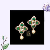 Latest Indian Jewelry,Pure Silver Jewellery Indian ,Indian Studs ,Stud earrings,Indian Bridal,Indian Wedding Jewelry-NIHIRA-SHABURIS