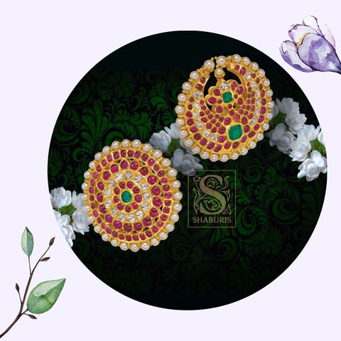 Golden Decorative Stone Work Tassels By 1 Pair Wedding Lehenga Blouses  Tassel Indian Embellishment Hair Accessories
