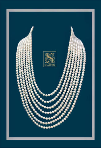 Pearl mala,pearl necklace,pearl haram,pearl jewelry,pearl long necklace,south sea pearls,fine jewelry silver