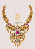 Indian Jewellery Designs,South Indian Jewellery,South Indian Jewelry,Kante Necklace,latest indian jewellery Designs - NIHIRA-SHABURIS