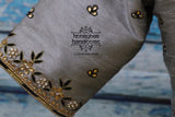 Preorder - Saree Blouse | Stitched blouse |Silk Blouse | Pure silk Blouse| designer blouse|Maggam work blouse | HoneyBee Handlooms