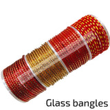 Seemantham Bangles|Indian Glass Bangles|amma vari bangles|return gift Bangles |Baby shower glass bangles decor|Glass Bangles -24 bangles set