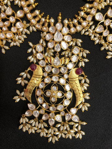 Guttapusalu Jewelry,Pure Silver jewelry Indian, Guttapusalu set,Sabyasachi style,Indian Bridal,Indian Wedding Jewelry-NIHIRA-SHABURIS