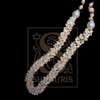 Latest Indian Jewelry,South Indian Jewelry,Pure silver jewelry,coral pearl necklace,choker,necklace,pakistani jewelry