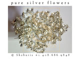 Pooja flowers in Silver,flowers in silver,pure silver return gift,astotharam flowers,baby shower gifts,indian gifts silver -NIHIRA
