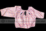 Ikkat blouse | Indian Saree blouse | Indian designer blouse | designer blouse | ikkat saree blouse | yellow blouse | HoneyBee Handlooms