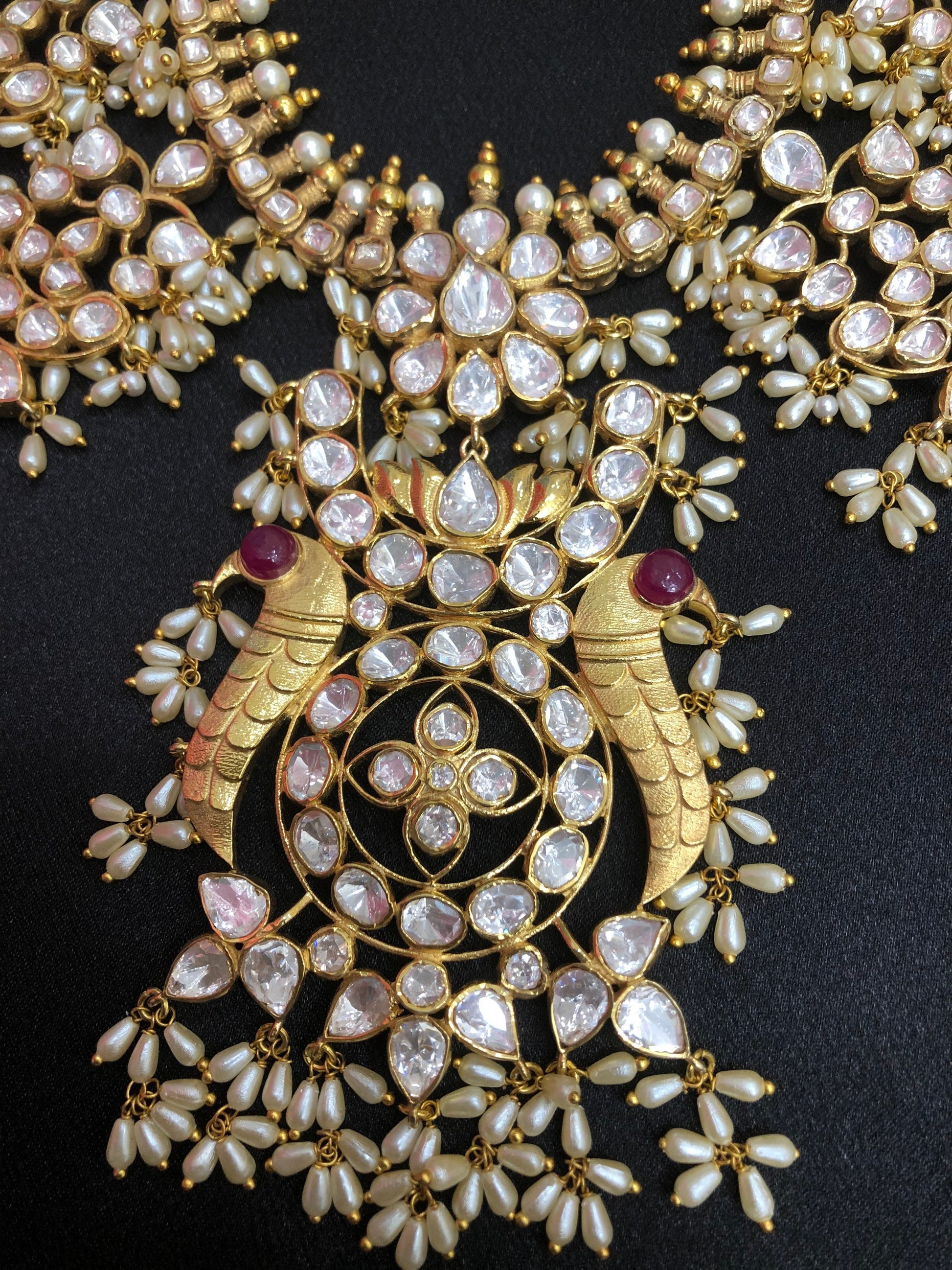 Guttapusalu Jewelry,Pure Silver jewelry Indian, Guttapusalu set,Sabyasachi style,Indian Bridal,Indian Wedding Jewelry-NIHIRA-SHABURIS