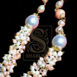 Latest Indian Jewelry,South Indian Jewelry,Pure silver jewelry,coral pearl necklace,choker,necklace,pakistani jewelry