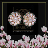 Latest Indian Jewelry,South Indian Jewelry,Pure silver studs Indian,Indian Earrings,Indian Wedding Jewelry -NIHIRA-SHABURIS