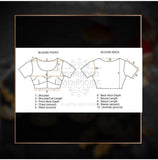 Latest Saree Blouse |Zardhosi Work Blouse | saree stitched Blouse | Bollywood Blouse| Maggam Work Blouse | orange Blouse |HoneyBee Handlooms