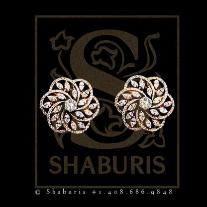 Jhumkas,Jhumki,Latest Indian Jewelry,South Indian Jewelry,Pure silver Jhumkas Indian,Indian Earrings,Indian Wedding Jewelry -NIHIRA-SHABURIS
