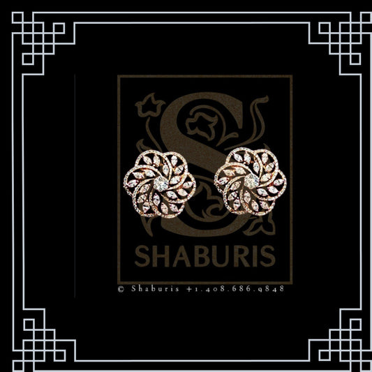Jhumkas,Jhumki,Latest Indian Jewelry,South Indian Jewelry,Pure silver Jhumkas Indian,Indian Earrings,Indian Wedding Jewelry -NIHIRA-SHABURIS