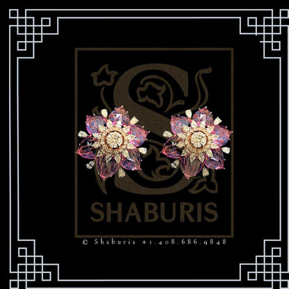 Jhumkas,Jhumki,Latest Indian Jewelry,South Indian Jewelry,Pure silver Jhumkas Indian,Indian Earrings,Indian Wedding Jewelry -NIHIRA-SHABURIS