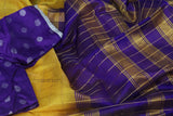 Lyte Weight Pattu Saree blouse -Pattu Blouse -Kuppadam Tissue Saree blouse -Saree Blouse -Yellow Saree Blouse -Purple Blouse-Silk Saree