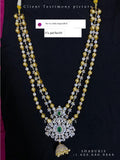 Diamond haram pure silver, diamond set,Swarovski diamond,Indian diamond necklace silver,diamond set for kids,kids jewelry,Indian jewelry