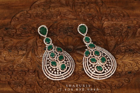 Diamond jhumka,big jhumka,swarovski,south sea pearl earring,party wear earrings,designer jewelry,hand picked jewelry,celebrity jewelry