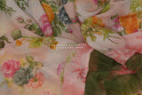 Saree with Stitched Blouse | Saree Blouse | Ruffle saree | Pink Ruffle| Fancy Saree | Cocktail Saree | Indian Party Saree|HoneyBee Handlooms