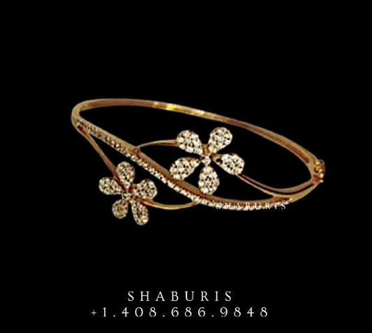 Sterling silver wedding ring,South Indian jewelry,Pure silver diamond ring,wedding ring,Engagement ring -NIHIRA-SHABURIS